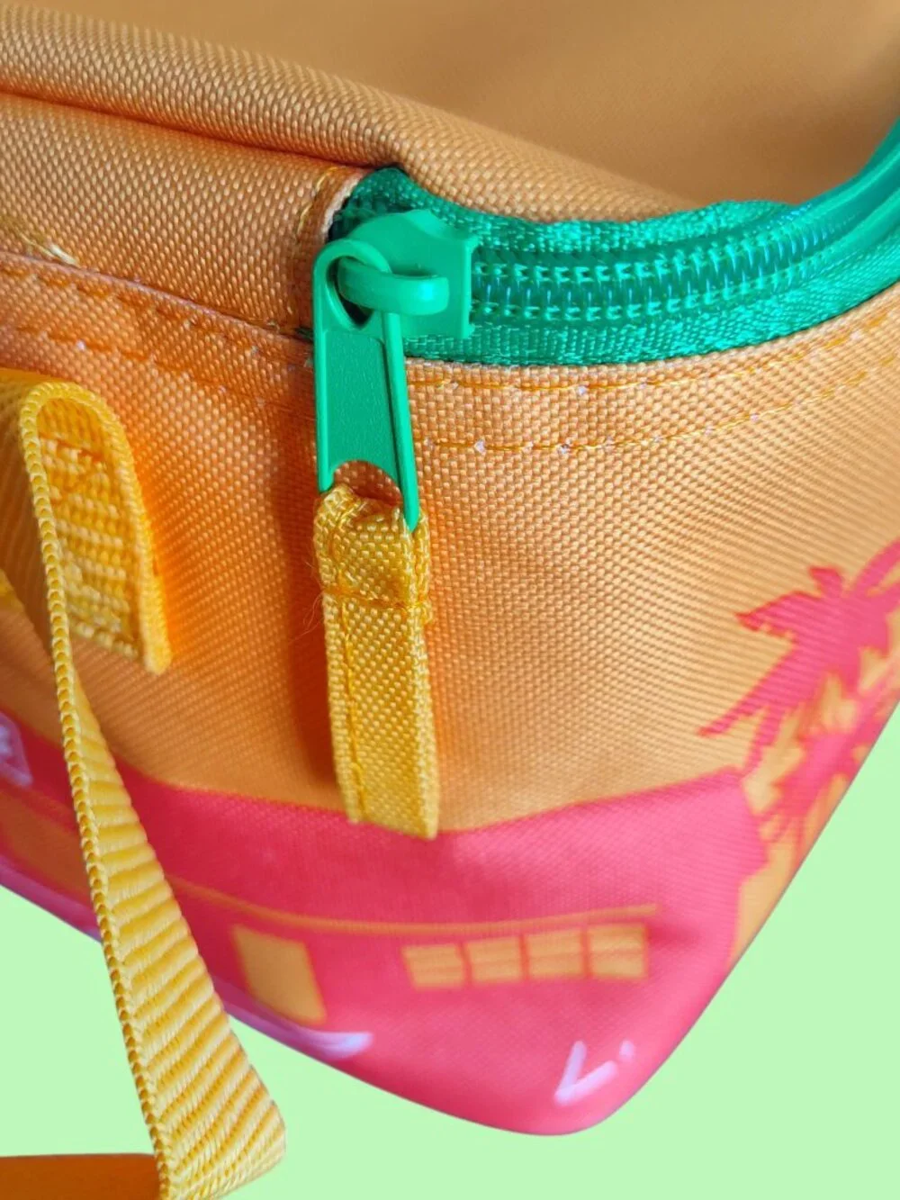 Trader Joe's Mini Insulated Reusable Orange Bag 1.5 Gallon Lunch Travel NWT